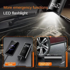 Car tire air compressor