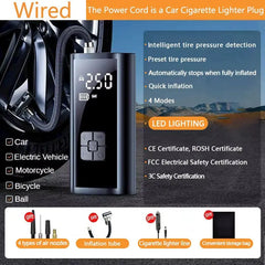Car tire air compressor