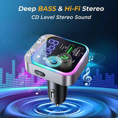 Bluetooth transmitter for car