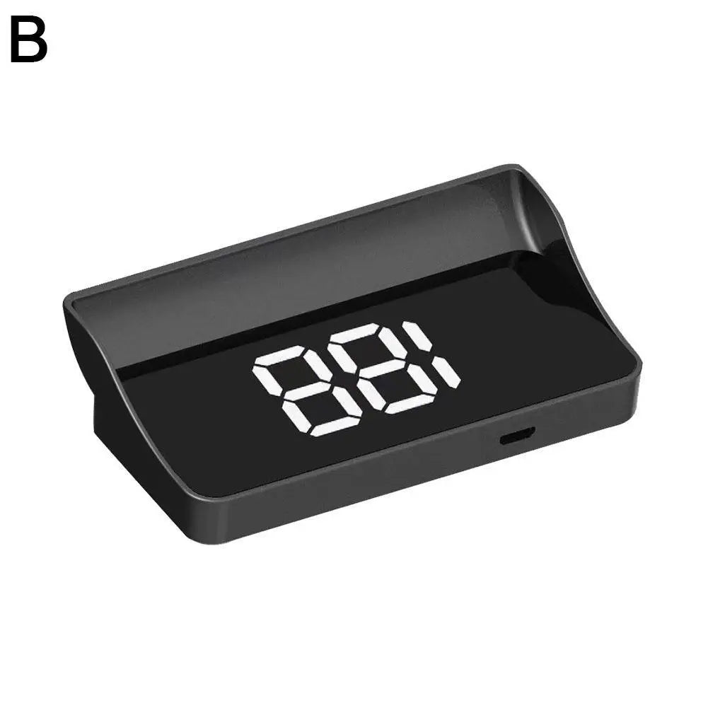 Car speedometer display