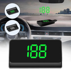 Car speedometer display