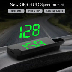 Car speedometer display